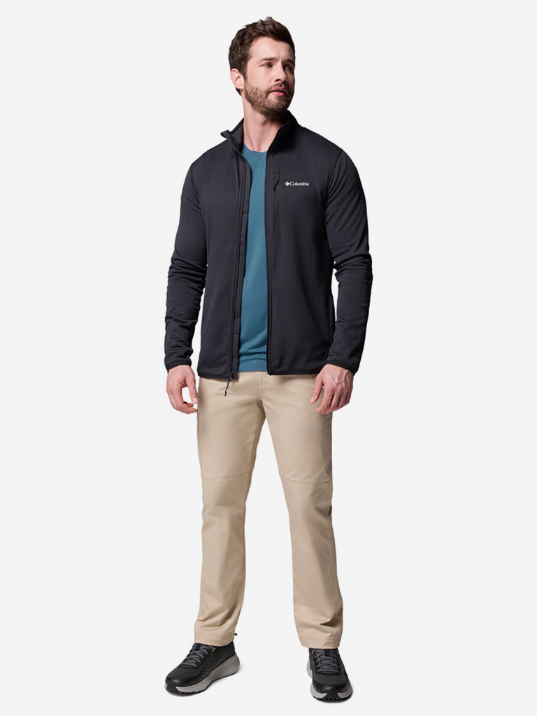 Columbia Essential Hike Grid Fleece Full Zip ерлер қалың жемпірі — фото №7
