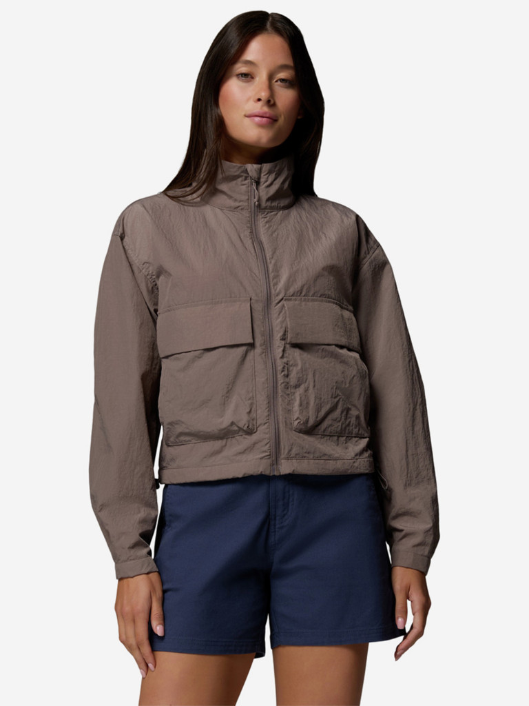 Columbia Paracutie Cropped Cargo Windbreaker әйелдер жұқа курткасы
