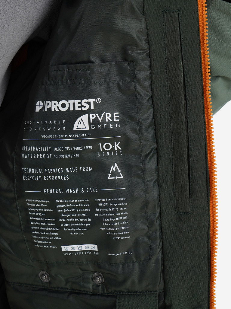 Protest Dunton ерлер жылы курткасы — фото №17