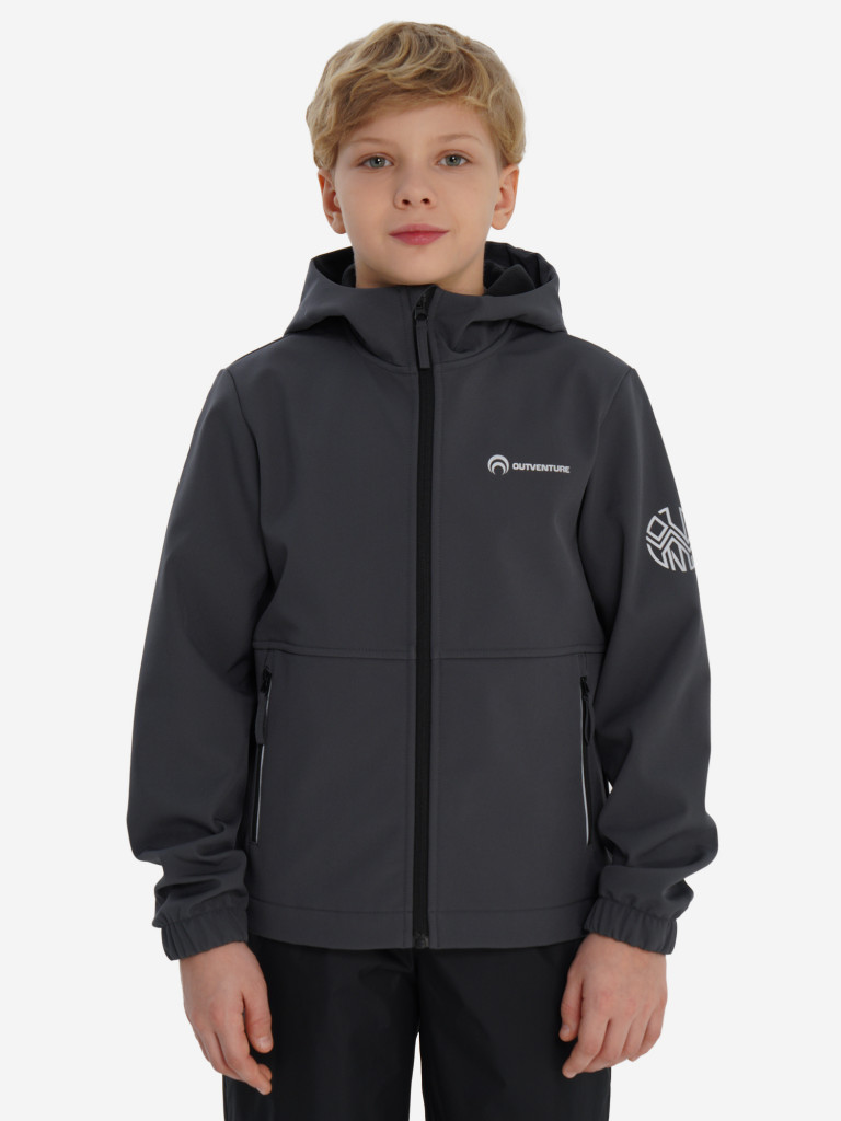 Outventure ұлдарға арналған софтшелл курткасы — фото №2