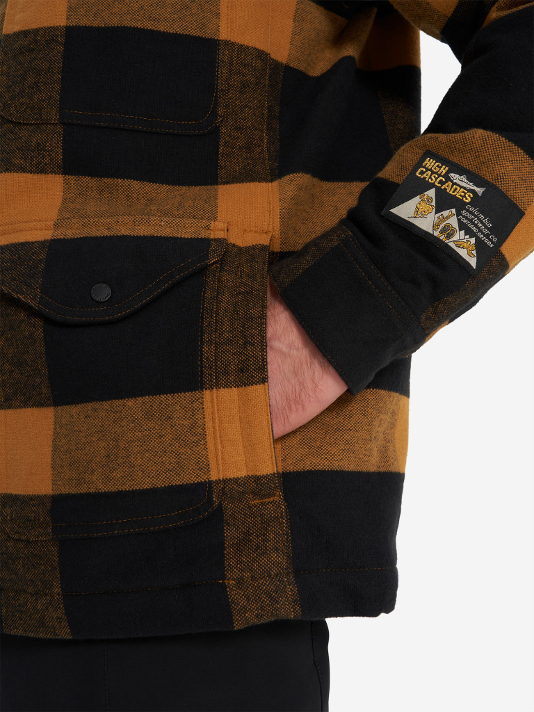 Легкая куртка мужская Columbia High Cascades Shirt Jacket — фото №9