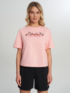 Футболка женская Columbia Rolling Bend Graphic Relaxed Crop SS — фото №2