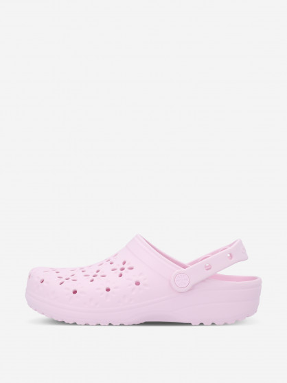 Crocs Classic Floral Cut Out әйелдер сабосы