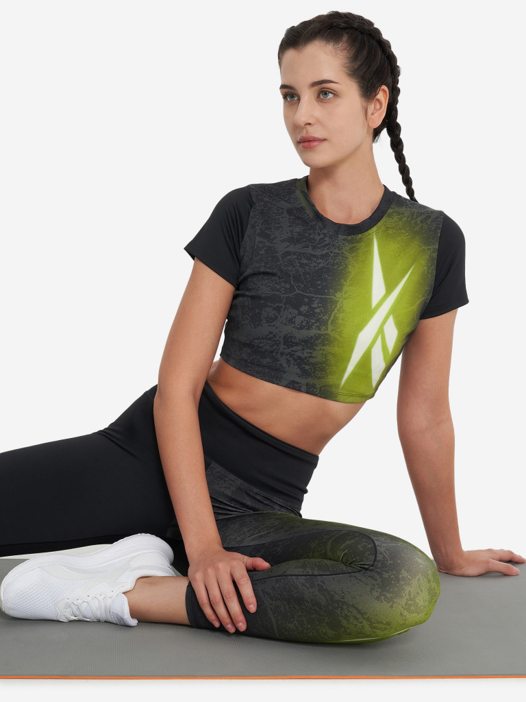 Футболка женская Reebok Lux Bold Cropped — фото №6