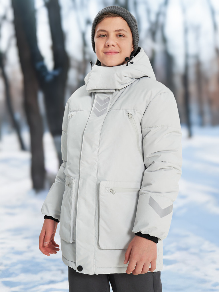 Oldos! ұлдарға арналған мамық курткасы