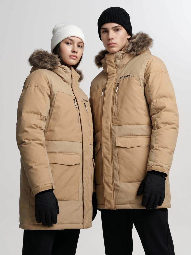 Columbia Marquam Peak Fusion II Parka ұлдарға арналған жылы курткасы