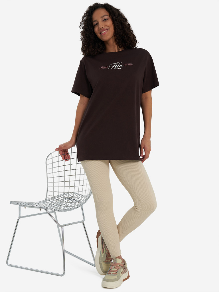 Футболка женская оверсайз FILA — фото №4