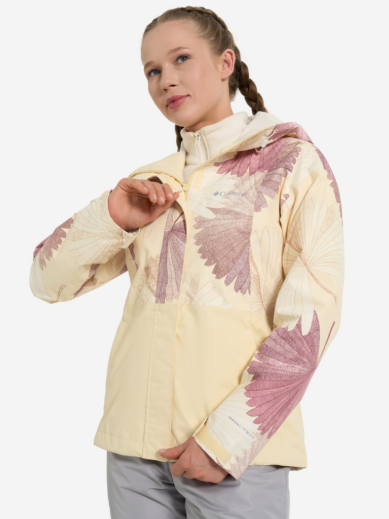 Куртка мембранная женская Columbia Hikebound Printed Jacket — фото №2