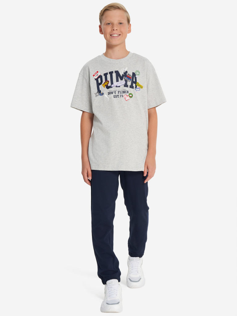 PUMA Basketball Hoopstellations ұлдарға арналған футболкасы — фото №4