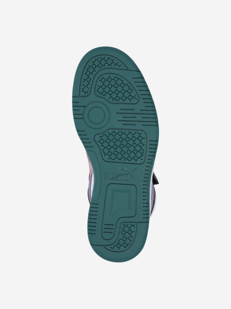 Кеды для девочек PUMA Rebound V6 Mid Bouncy Sky Ac+ Ps — фото №6