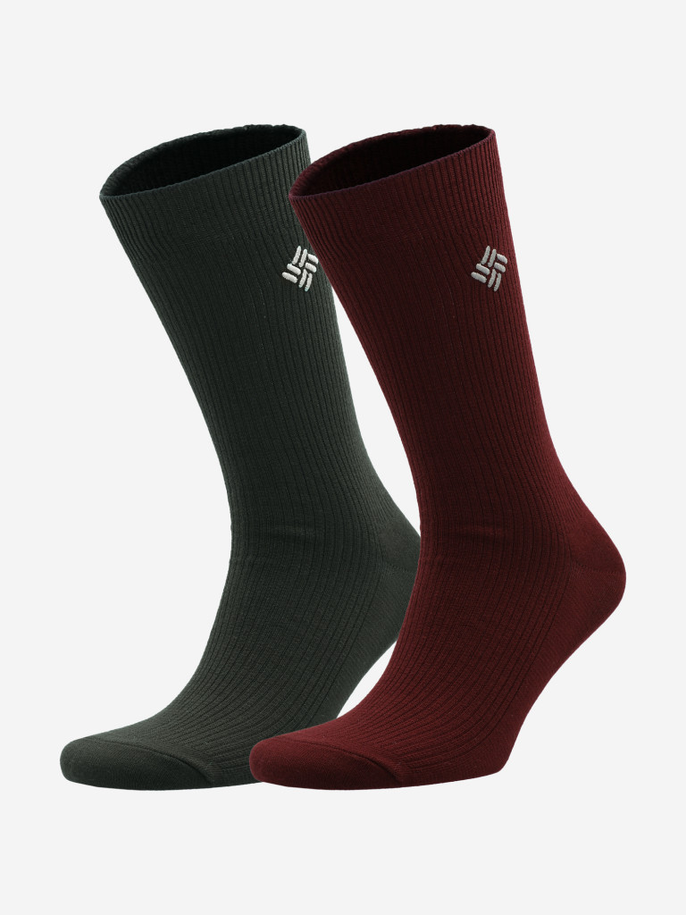 Носки Columbia Ribbed crew DC, 2 пары