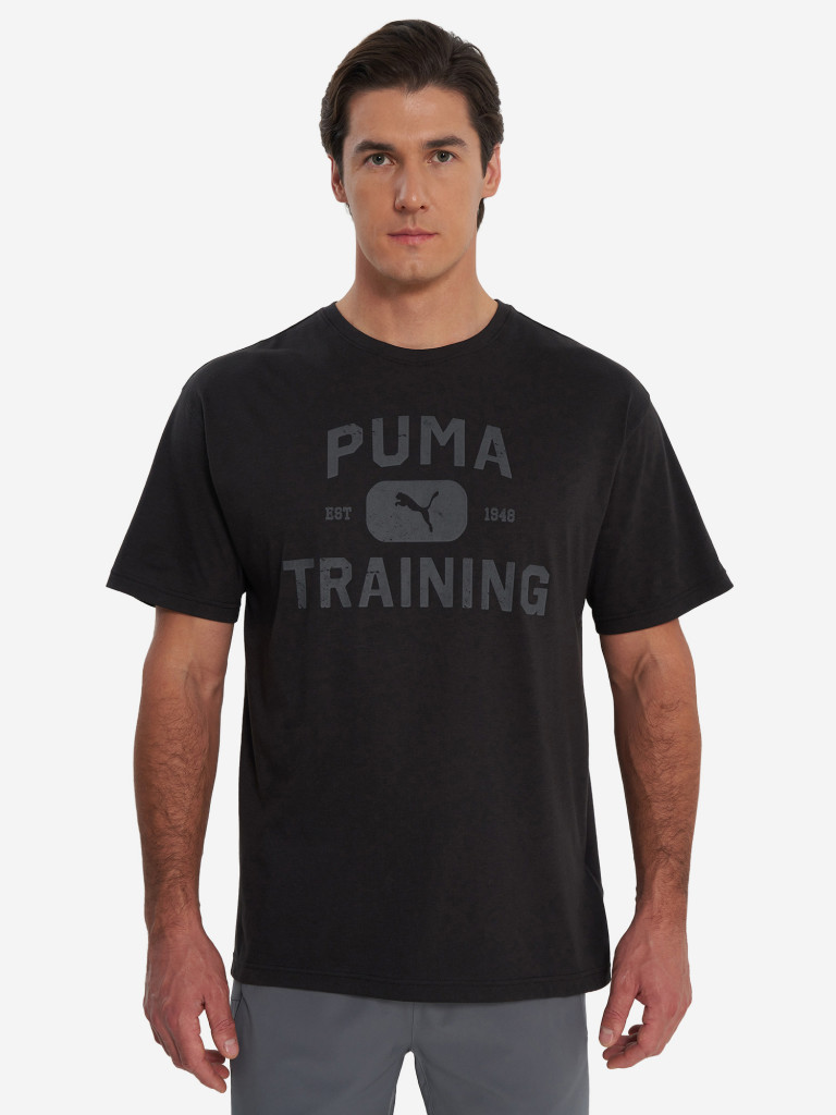 Футболка мужская PUMA Graphics Train Logo Relaxed — фото №2