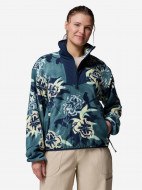 Джемпер флисовый женский Columbia Sequoia Grove Printed Half Zip — фото №2