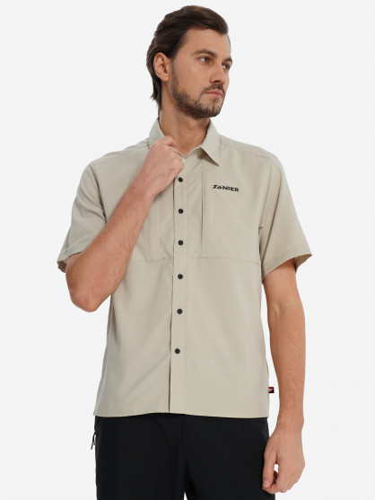 Zanier ерлер қысқа жеңді жейдесі