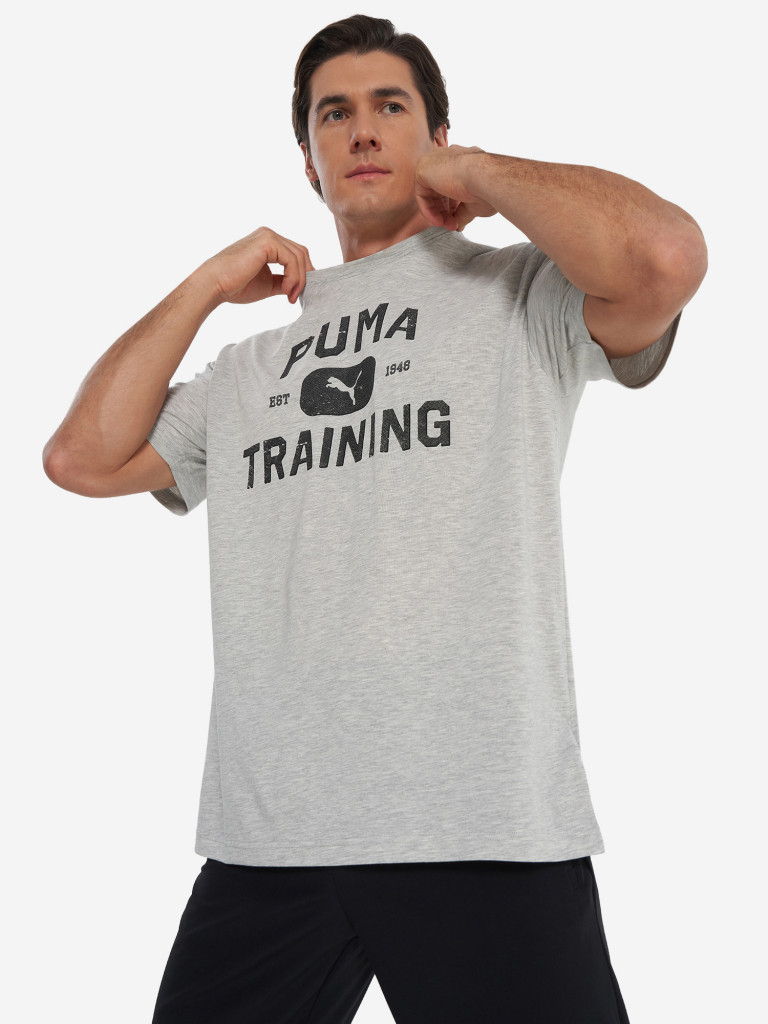 Футболка мужская PUMA Graphics Train Logo Relaxed — фото №6