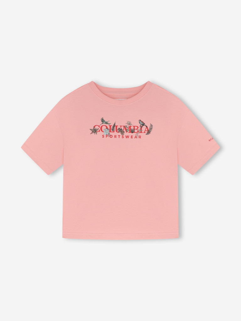 Футболка женская Columbia Rolling Bend Graphic Relaxed Crop SS — фото №8