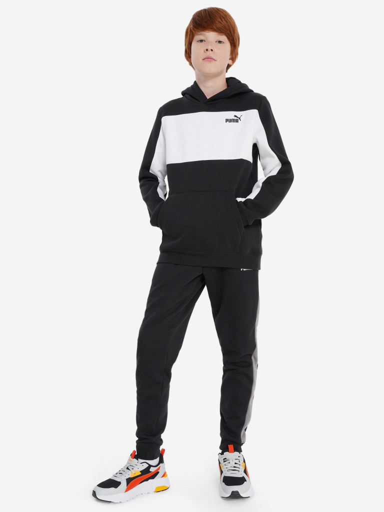 PUMA Ess Block ұлдарға арналған худиі — фото №4