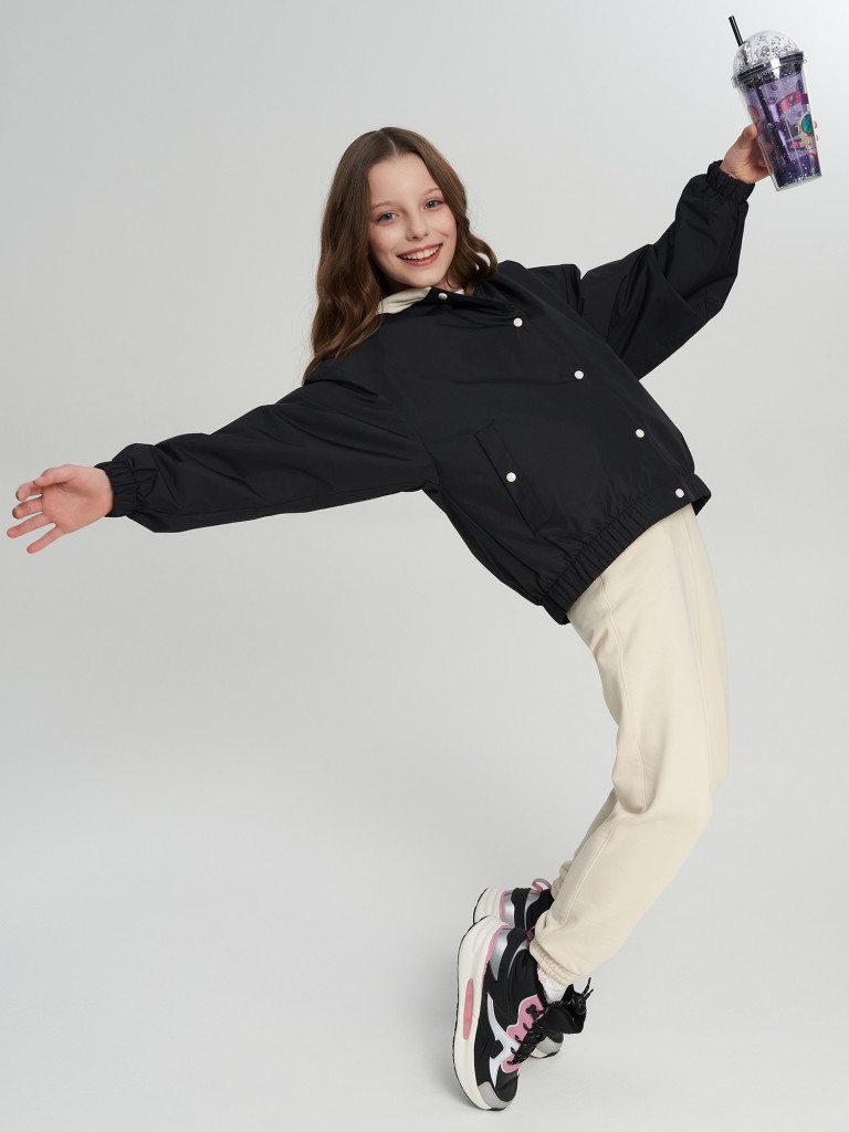 Demix оверсайз қыздарға арналған жылы курткасы — фото №4