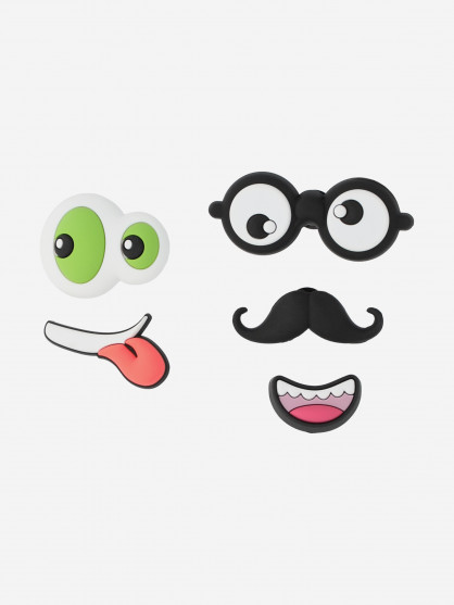 Crocs Make Your Own Faces 5 Pack балалар аяқ киім әшекейі