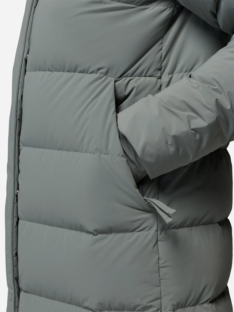 Columbia Amaze Puff Long Hooded Jacket әйелдер мамық курткасы — фото №9