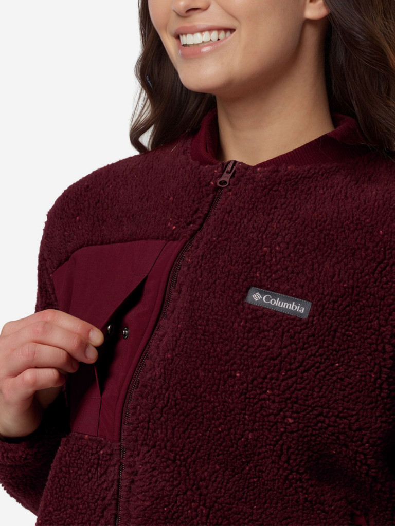 Columbia Stellar Path Fleece Bomber Full Zip әйелдер флис жемпірі — фото №7