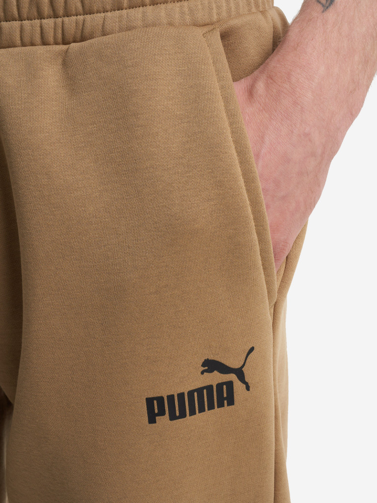 Брюки мужские PUMA Ess Logo Varsity Green — фото №5