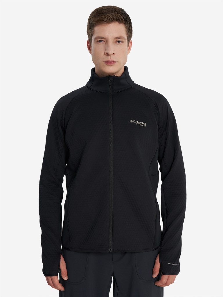 Толстовка мужская Columbia Crystal Leaf Omni-Heat Helix Full Zip — фото №2