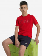 PUMA Ess Logo Lab Story 2 ұлдарға арналған футболкасы