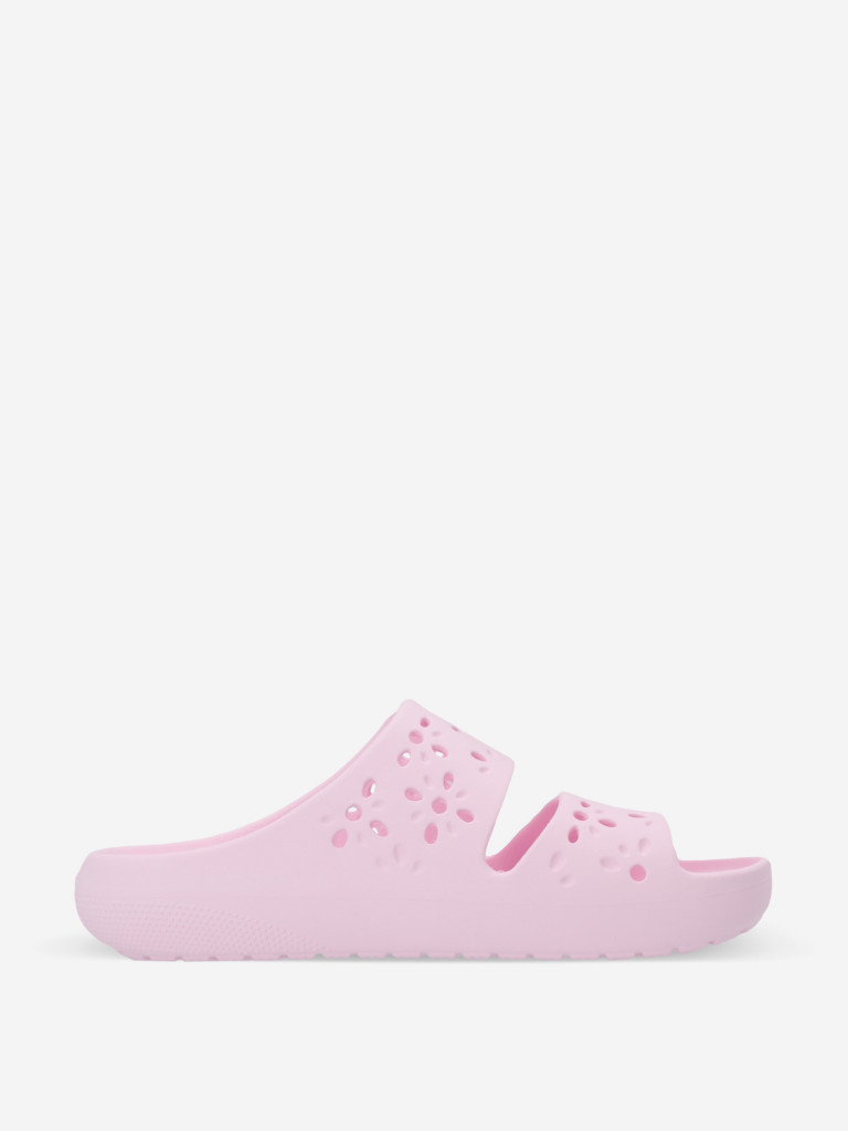 Шлепанцы женские Crocs Classic Floral Cut Out — фото №7