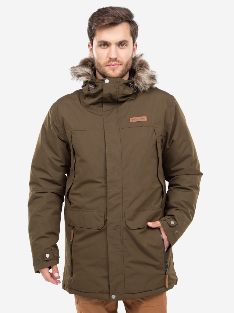 Куртка пуховая мужская Columbia South Canyon Long Down Parka