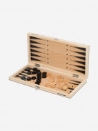 Настольная игра 3 в 1: шахматы, шашки, нарды Denton — фото №7