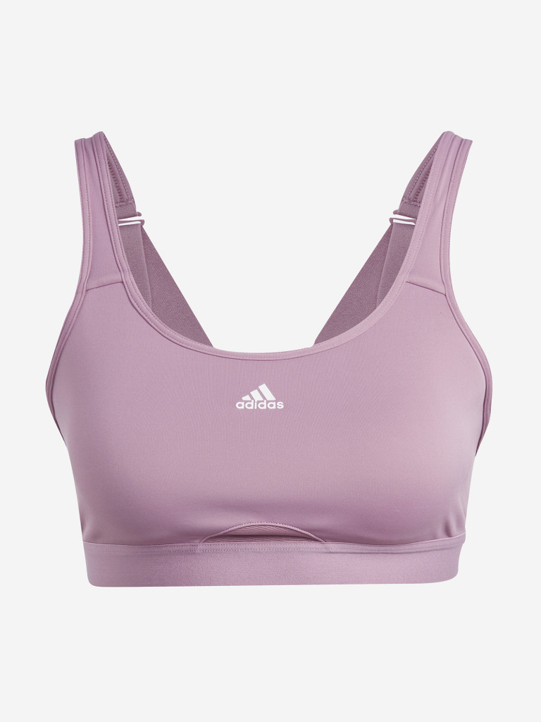 Спортивный топ бра adidas пудровый цвет — купить за 22490 тг. в ...