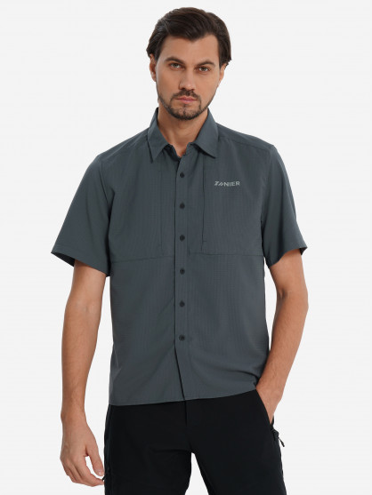 Zanier ерлер қысқа жеңді жейдесі