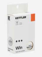 Набор мячей для настольного тенниса KETTLER, 6 шт. — фото №2