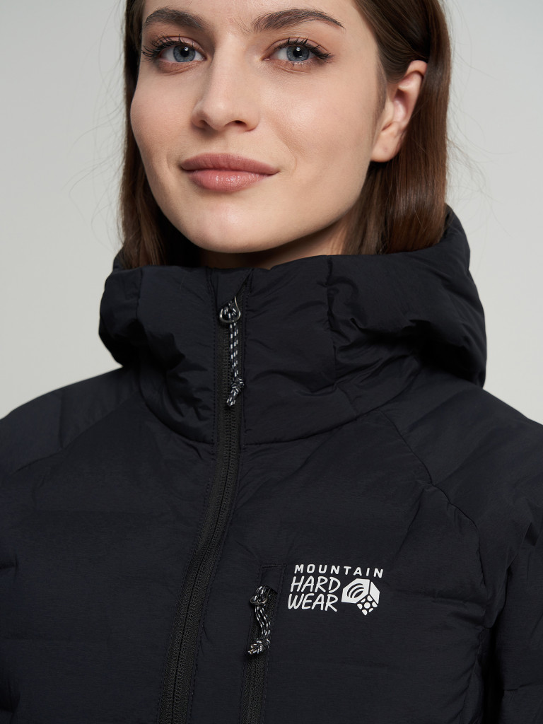 Ультралегкий пуховик женский Mountain Hardwear Stretchdown Hooded Jacket — фото №6