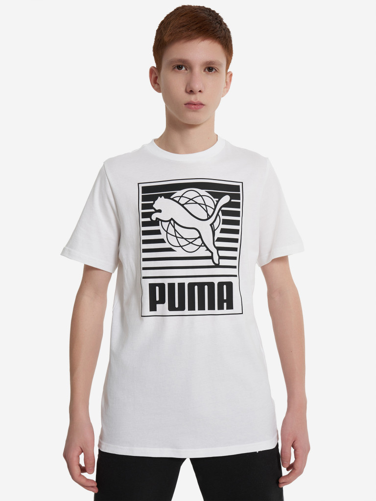 PUMA Graphics ұлдарға арналған футболкасы — фото №2