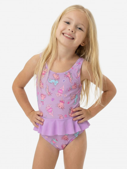 Joss қыздарға арналған тұтас шомылу киімі