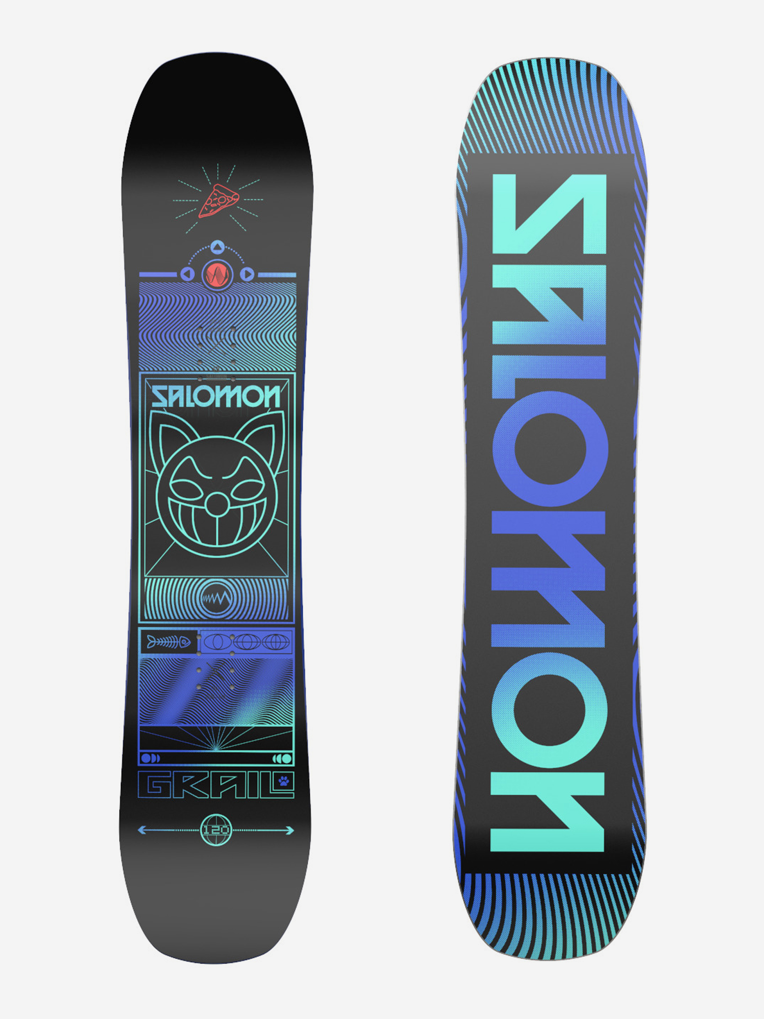 Сноуборд детский Salomon Grail черный цвет — купить за 144490 тг. в ...