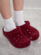 Сабо для девочек Crocs Classic Velvet Clog — фото №12