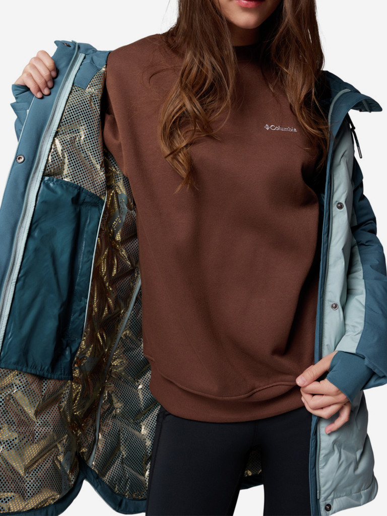 Columbia Mountain Croo III Mid Down Jacket әйелдер мамық курткасы — фото №8
