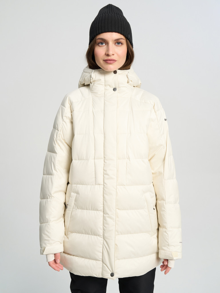 Columbia Snowside Peak Long Insulated Jacket жел өткізбейтін таушаңғы әйелдер курткасы — фото №2