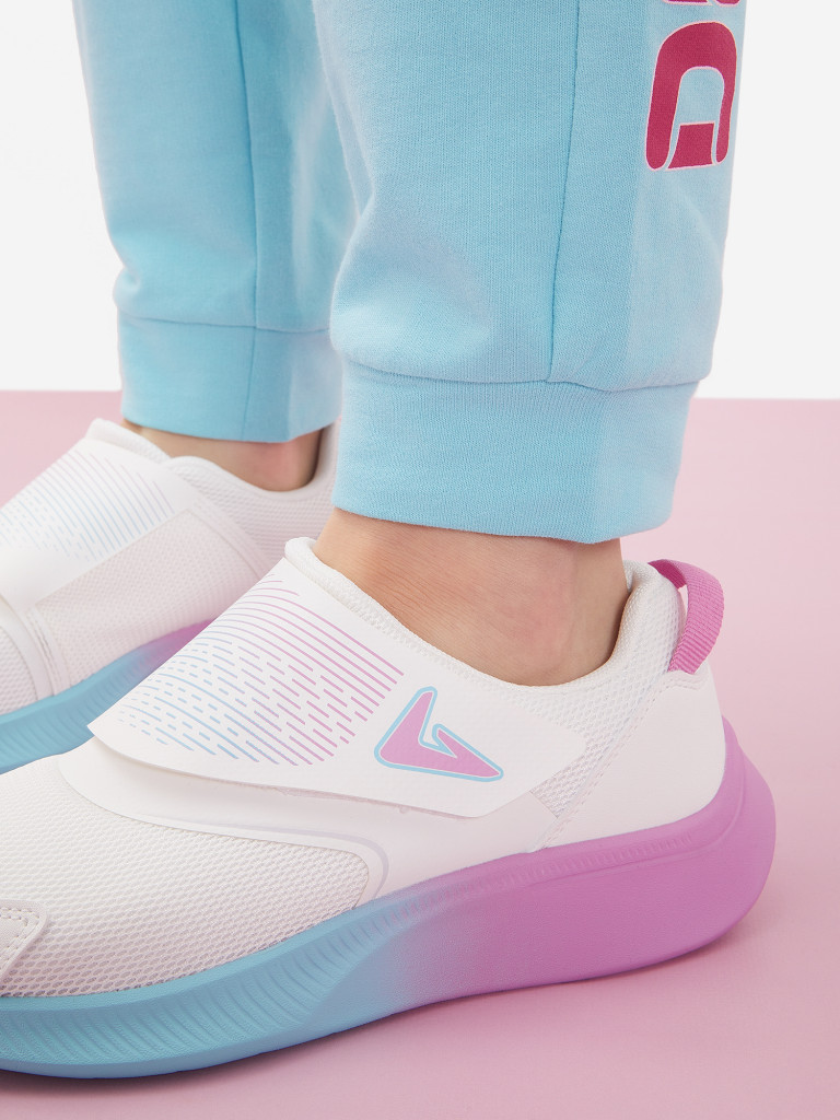 Кроссовки для девочек Demix Turbo V белый/розовый цвет — купить за 8990 ...