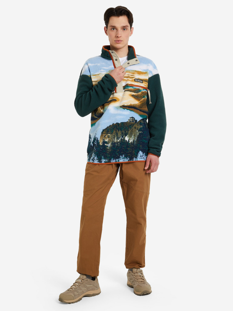 Свитшот мужской Columbia Helvetia Half Snap Fleece — фото №3
