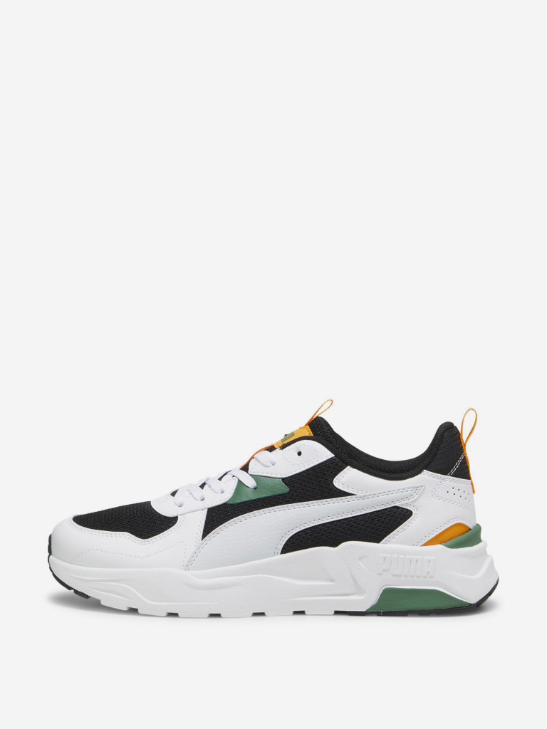 Кроссовки мужские PUMA Trinity Lite белый/черный/зеленый цвет — купить ...