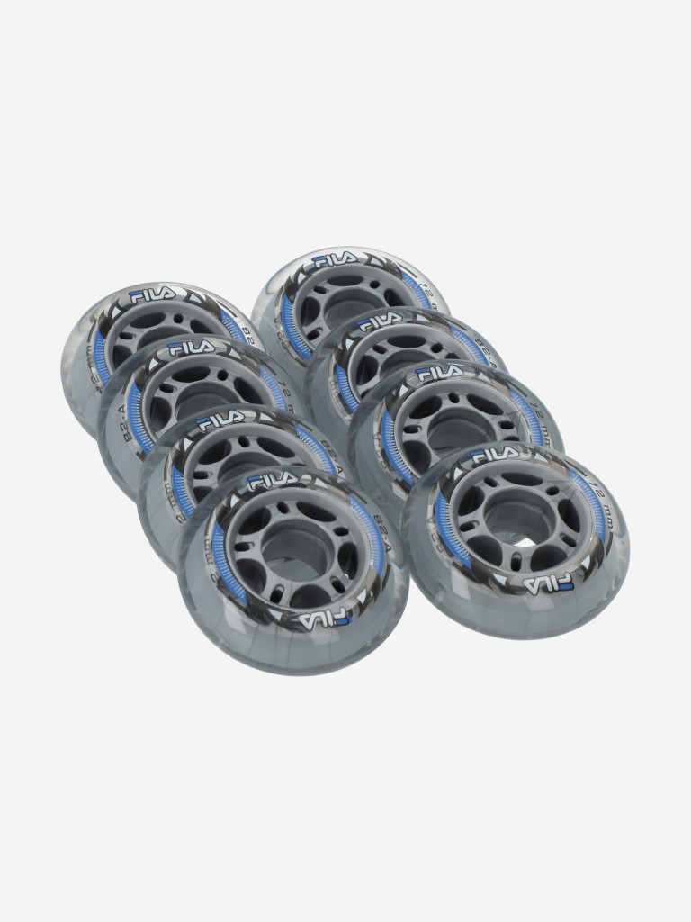 Набор колес для роликов FILA Wheels 72 мм, 82 A, 8 шт
