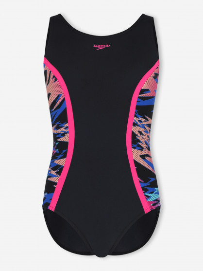 Купальник слитный для девочек Speedo Hyperboom Splice
