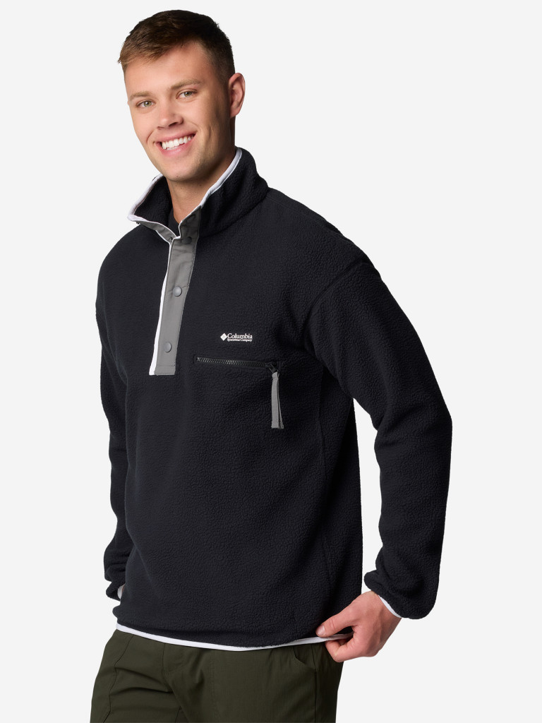 Джемпер флисовый мужской Columbia Helvetia II Half Snap Fleece — фото №4