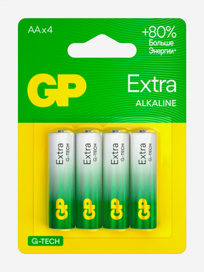 GP AA G-tech сілтілі саусақ батареялары, 4 д.