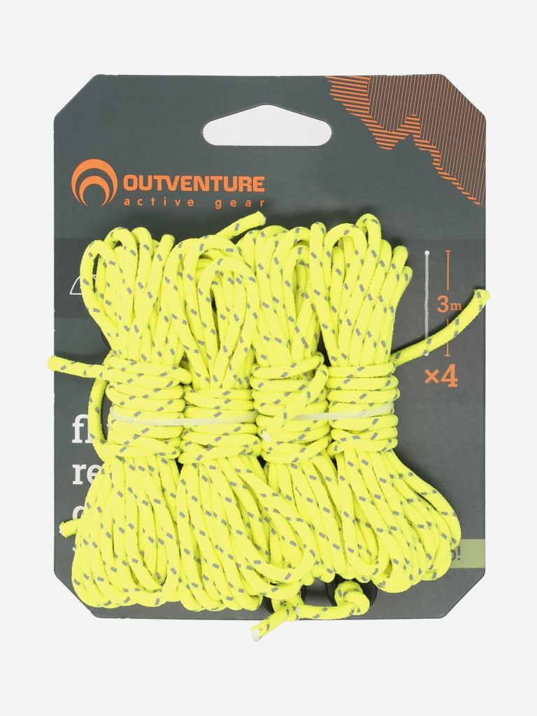 Веревка Outventure, 4 шт., 3 м — фото №2