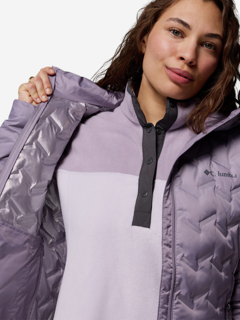 Пуховик женский Columbia Delta Ridge II Down Hooded Jacket — фото №9